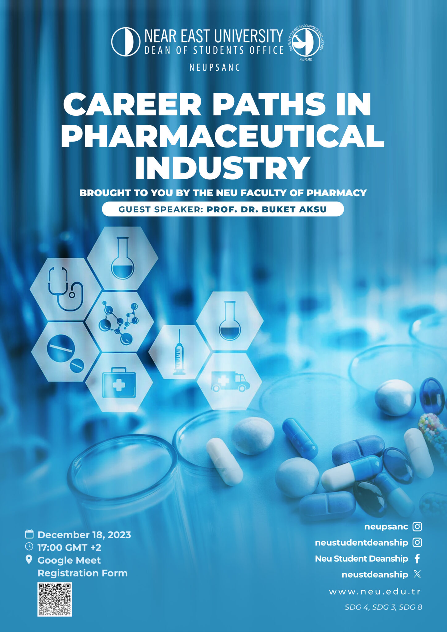 Career Paths in Pharmaceutical Industry Near East University